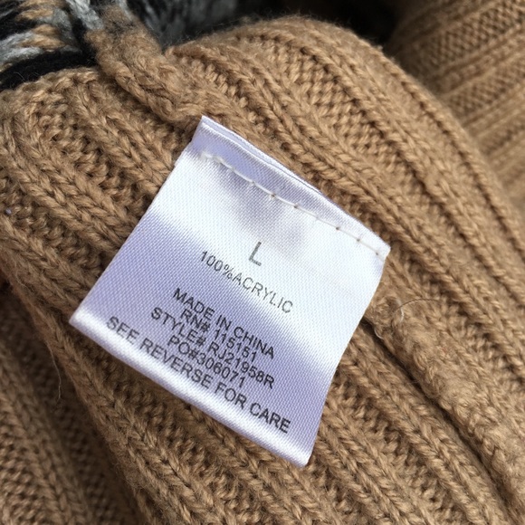 ROMEO & JULIET COUTURE alpine drape front open cardigan - Picture 5 of 5